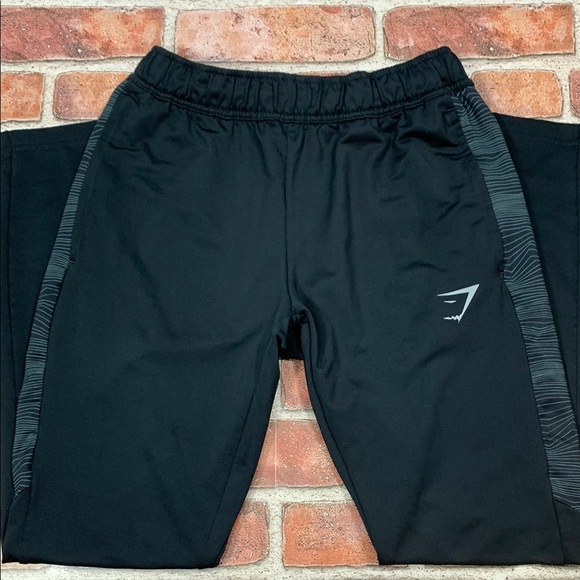 Gymshark Black Athletic Jogger Pants - Picture 1 of 8